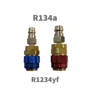Service Port Adapters R1234yf - R134a LP & HP Straight